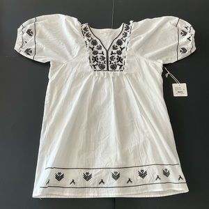 Chelsea and Violet black and white dress.